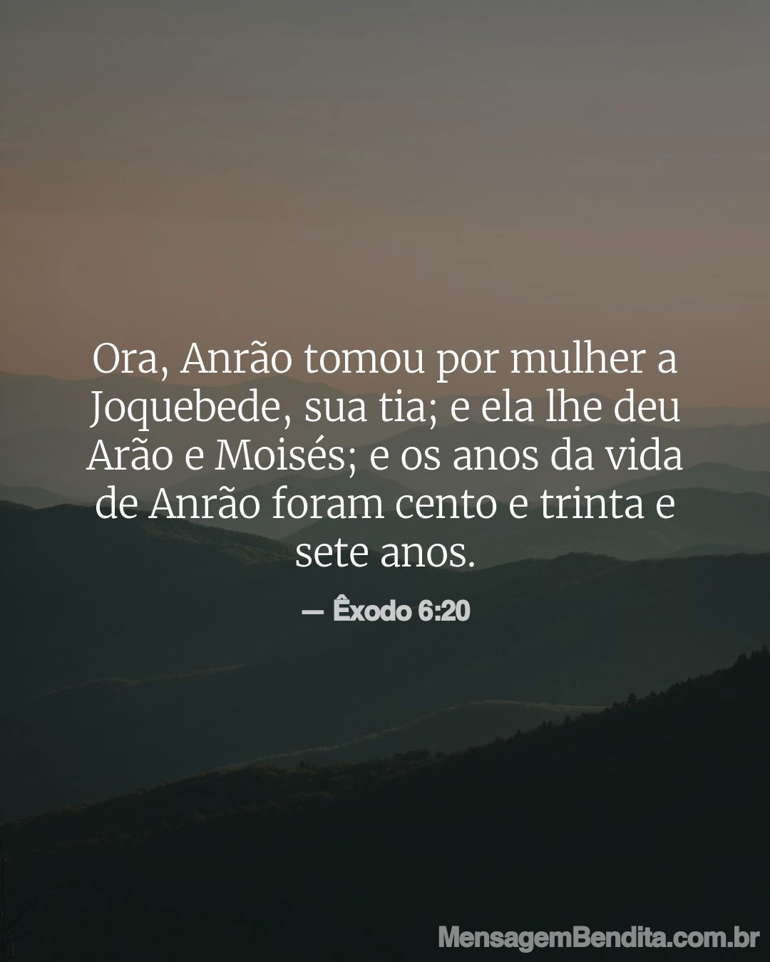 Versículo Êxodo 6:2