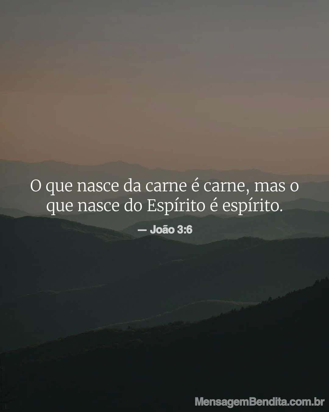 Versículo João 3:6